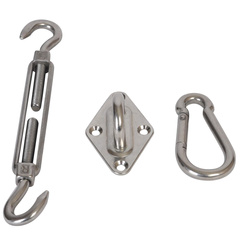 ZESTAW MONTAŻOWY DO ŻAGLI PRZECIWSŁONECZNYCH