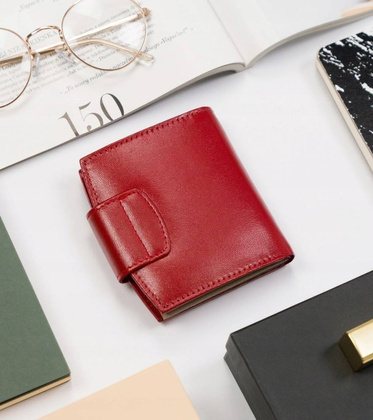 Minimalistyczny portfel damski z systemem rfid protect