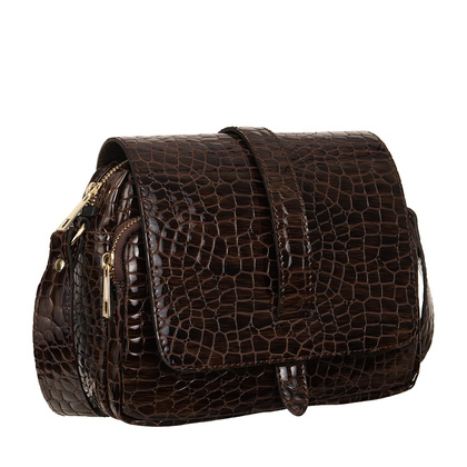 Skórzana Torebka damska Canaletto lakierowana skóra naturalna TD690s341