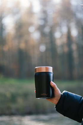 Termos obiadowy 500ml FUORI czarny Rose Gold 28067