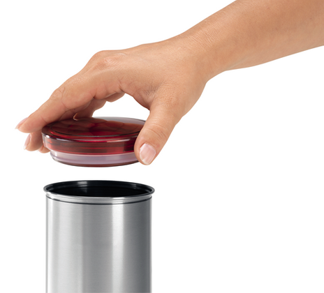 Pojemnik na kapsulki i saszetki stalowy 476181