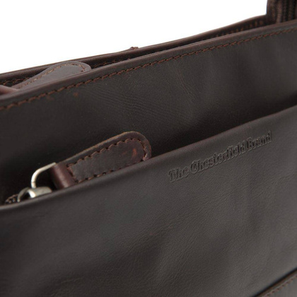 Torba na ramię skórzana Brązowa - min. zamówienie 20 / 50 / 100 szt.