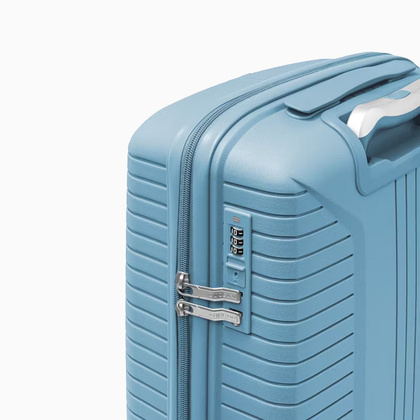 Średnia walizka PUCCINI BERLIN PP027B 7B Niebieska