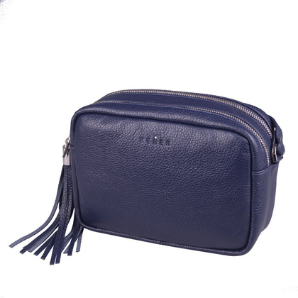 Torebka damska skórzana KEMER R392 Granatowa - min. zamówienie 20 / 50 / 100 szt.