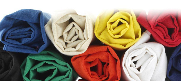 Torba bawełniana na zakupy, niebieska