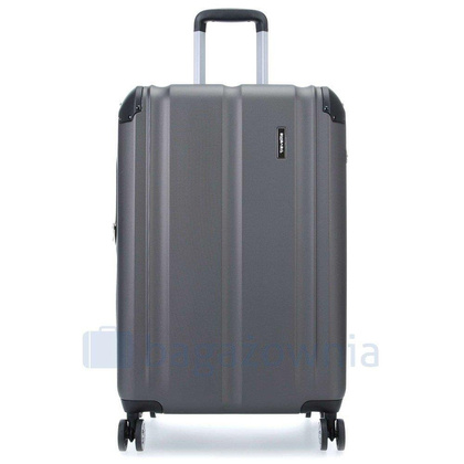 Średnia walizka TRAVELITE CITY 73048-04 Szara
