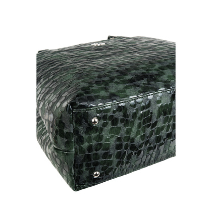 Elegancka skórzana torebka damska Canaletto – unikalna faktura przypominająca krople TD905s281