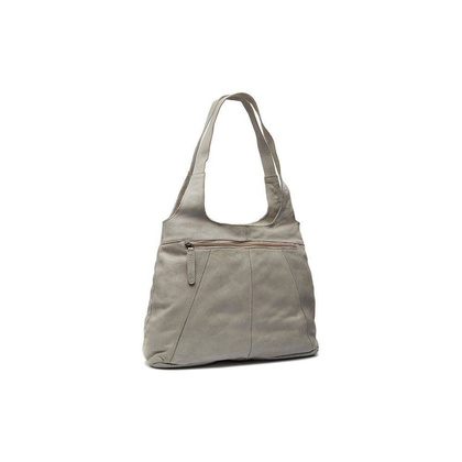 Torebka damska skórzana Marseille Jasno szara - min. zamówienie 20 / 50 / 100 szt.