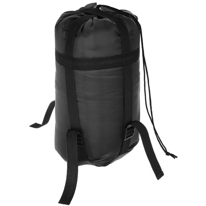 Śpiwór turystyczny mumia kołdra Quest czarny