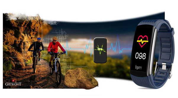 Smartband Giewont GW200-6 + Dodatkowy pasek granatowy