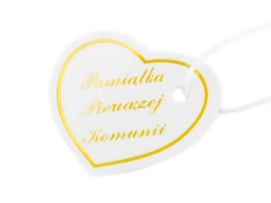 ZEGAREK DZIECIĘCY PERFECT LP195 - KOMUNIJNY - biały (zp812c)