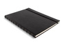Notebook fILOFAX CLASSIC A4 blok w linie, czarny