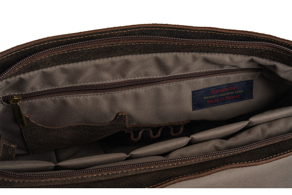 Torba męska Canaletto vintage skóra naturalna 14 cali TM258s344