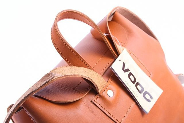 Ogromny plecak skórzany KEMER VOOC Vintage P40 koniak