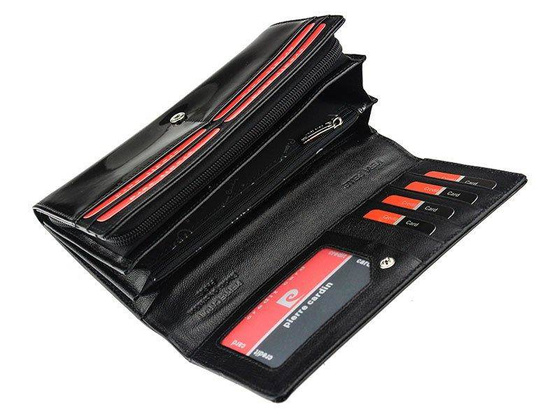 Portfel damski skórzany PIERRE CARDIN 05 LINE 106 Zielony