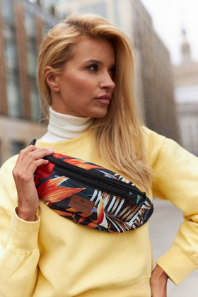 Pojemna nerka damska z poliestru