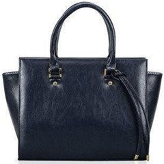 Torebka skórzana KEMER SOLIER FL11 Granatowa - min. zamówienie 20 / 50 / 100 szt.