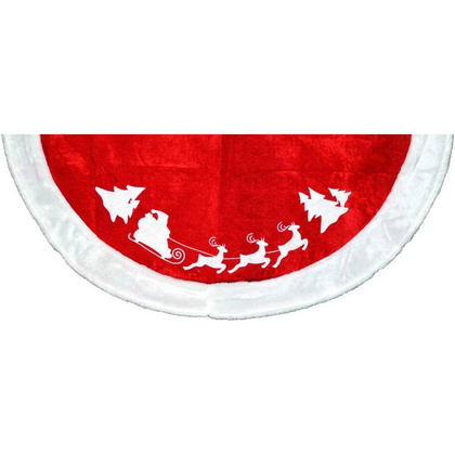 Osłona na stojak pod choinkę śr. 100 cm zdobiona