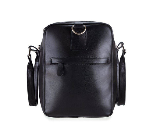 Skórzana torba weekendowa Dratford SL27 czarna - min. zamówienie 20 / 50 / 100 szt.