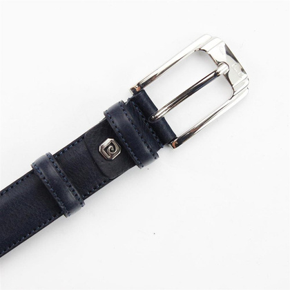 Pasek męski skórzany PIERRE CARDIN VNG 097 GF Czarny