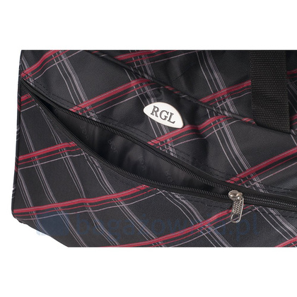 Torba podróżna podręczna PELLUCCI RGL WIZZ AIR M2 Czarna Bordo