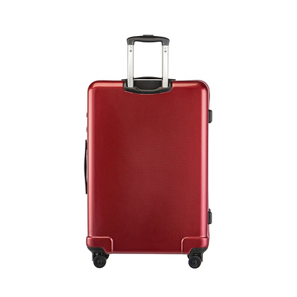 Średnia walizka PUCCINI PANAMA PC029B 3 Czerwona