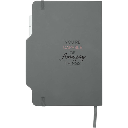 Nexus notatnik A5 w twardej okładce z długopisem i ołówkiem