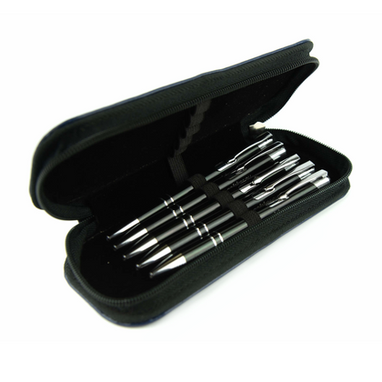 072 Piórnik duży owalny-granat KEMER