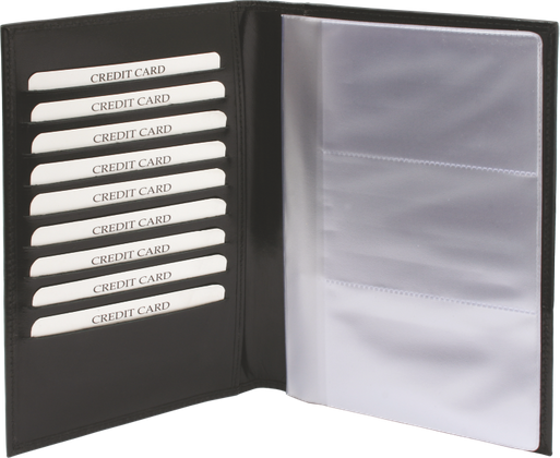 Etui na wizytówki KEMER 42001301 Czarne - min. zamówienie 20 / 50 / 100 szt.