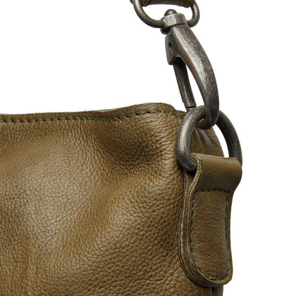 Torebka damska skórzana na ramię Zielona - min. zamówienie 20 / 50 / 100 szt.