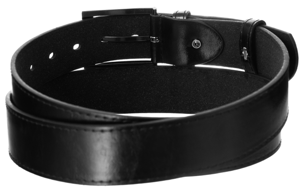 Klasyczny, uniwersalny pasek ze skóry ekologicznej unisex