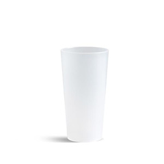Kubek PP wielokrotnego użytku o pojemności 400ml / PPCup40