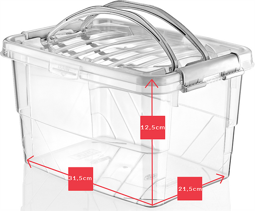 Pojemnik MULTI BOX prostokątny 5L z uchwytem