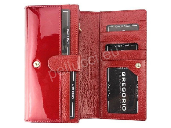 Portfel damski skórzany PELLUCCI SH-102 Niebieski