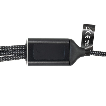 Kabel do ładowania 3w1 z podświetlanym logo Pierre Cardin
