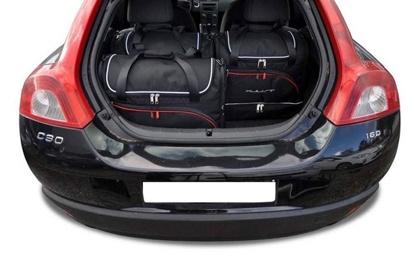 VOLVO C30 2006-2012 TORBY DO BAGAŻNIKA 4 SZT KJUST