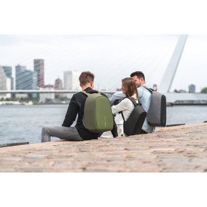 Bobby Hero Small plecak chroniący przed kieszonkowcami XD COLLECTION Czarny