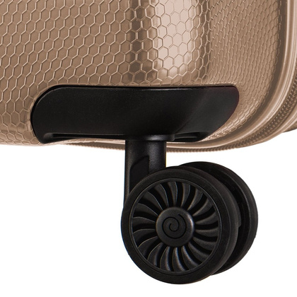 Duża walizka PUCCINI PANAMA PC029A 6 Złota