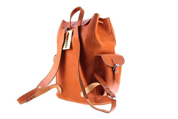 Ogromny plecak skórzany KEMER VOOC Vintage P40 koniak