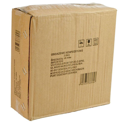 Obciążenie Betonowe 2,5 Kg Eb Fit Fi28