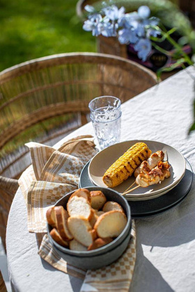 Talerz Club 220mm 4szt. desert sand 5006700