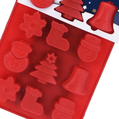 Forma silikonowa do pieczenia czekoladek ciastek na praliny świąteczne Boże Narodzenie