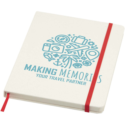 Bass notatnik A5 z recyklingu, z kartkami w linie