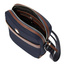 Torba reporterska Button Navy & Brown