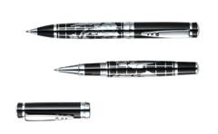 Zestaw do pisania INTERCONTINENTAL, czarny, srebrny