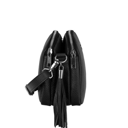 Mała torebka Canaletto z groszkowanej skóry licowej – klasyka i praktyczność na co dzień TD835