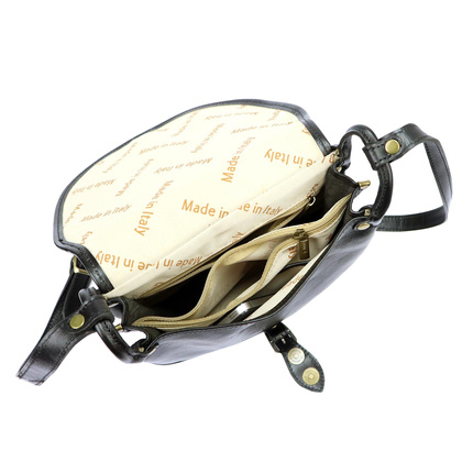 Damska Torebka Skórzana KEMER 8863 M Camel