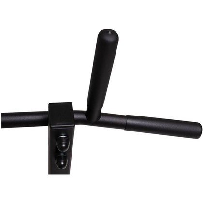 Drabinka gimnastyczna drewniano metalowa z drewnianym drążkiem i akcesoriami BenchK 222B