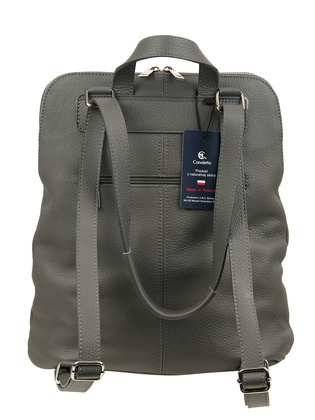 Torbo-plecak damski Canaletto z tłoczeniem w kwiaty TPD490s28t4