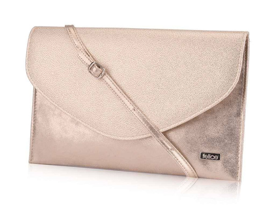 Damska kopertówka Felice F23 złota - min. zamówienie 20 / 50 / 100 szt.